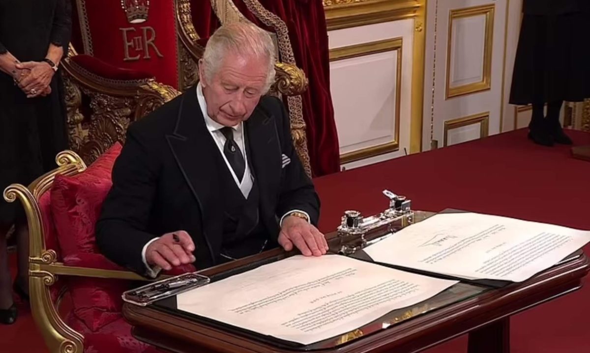 ROYAUME-UNI LE NOUVEAU ROI CHARLES III EVOQUE SA FOI CHRETIENNE