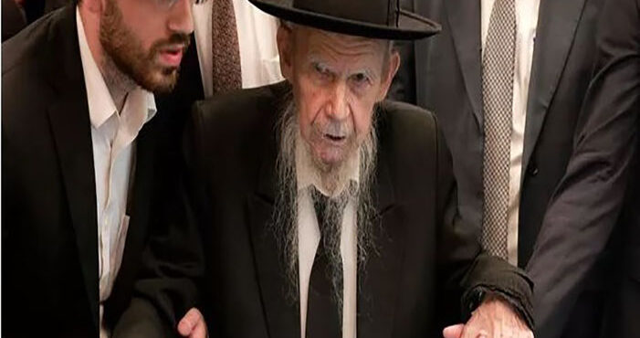 Israël : Décès du rabbin Geshon Edelstein.