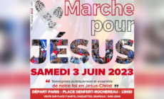 France : Marche pour Jésus dans les rues de paris.