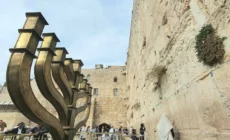 Hanoucca : cérémonies d’allumage au Mur des Lamentations à Jérusalem.